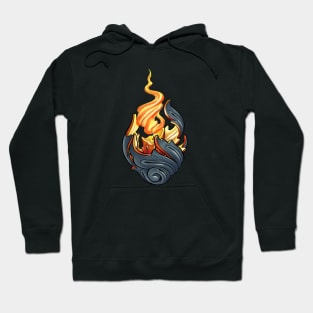 Filigree flame Hoodie